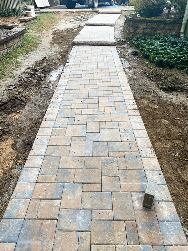 Paver walkways